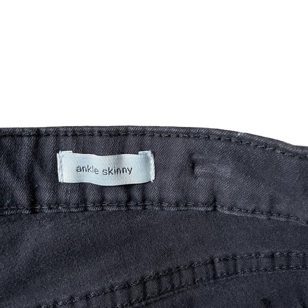 Social Standard By Sanctuary Black Camo Ankle Skinny Stretch Jeans Women’s Sz 14 - Picture 6 of 12